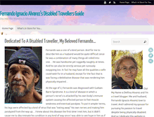 Tablet Screenshot of fiadisabledtravellers.com